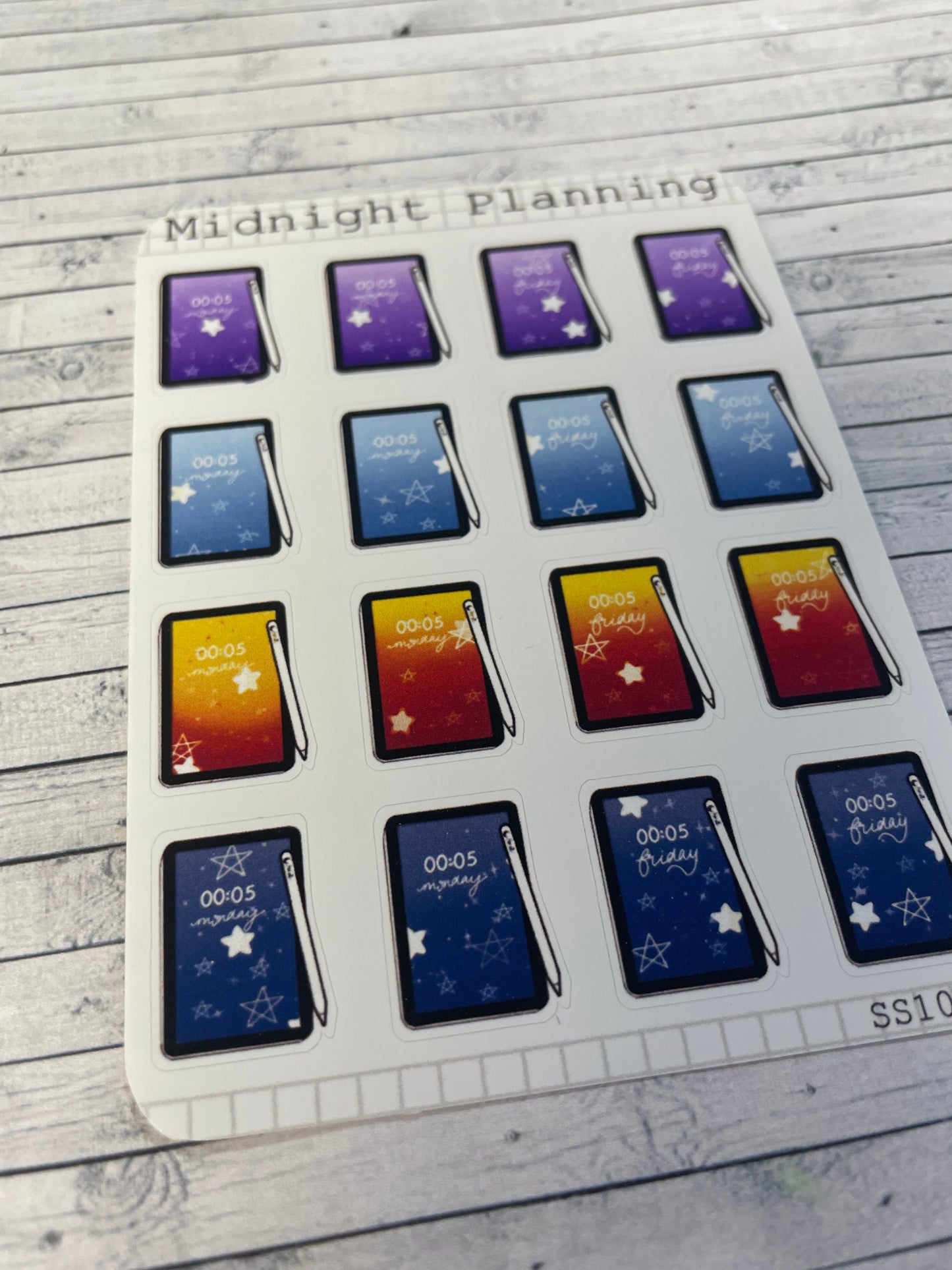 iPad Starry Night Screen