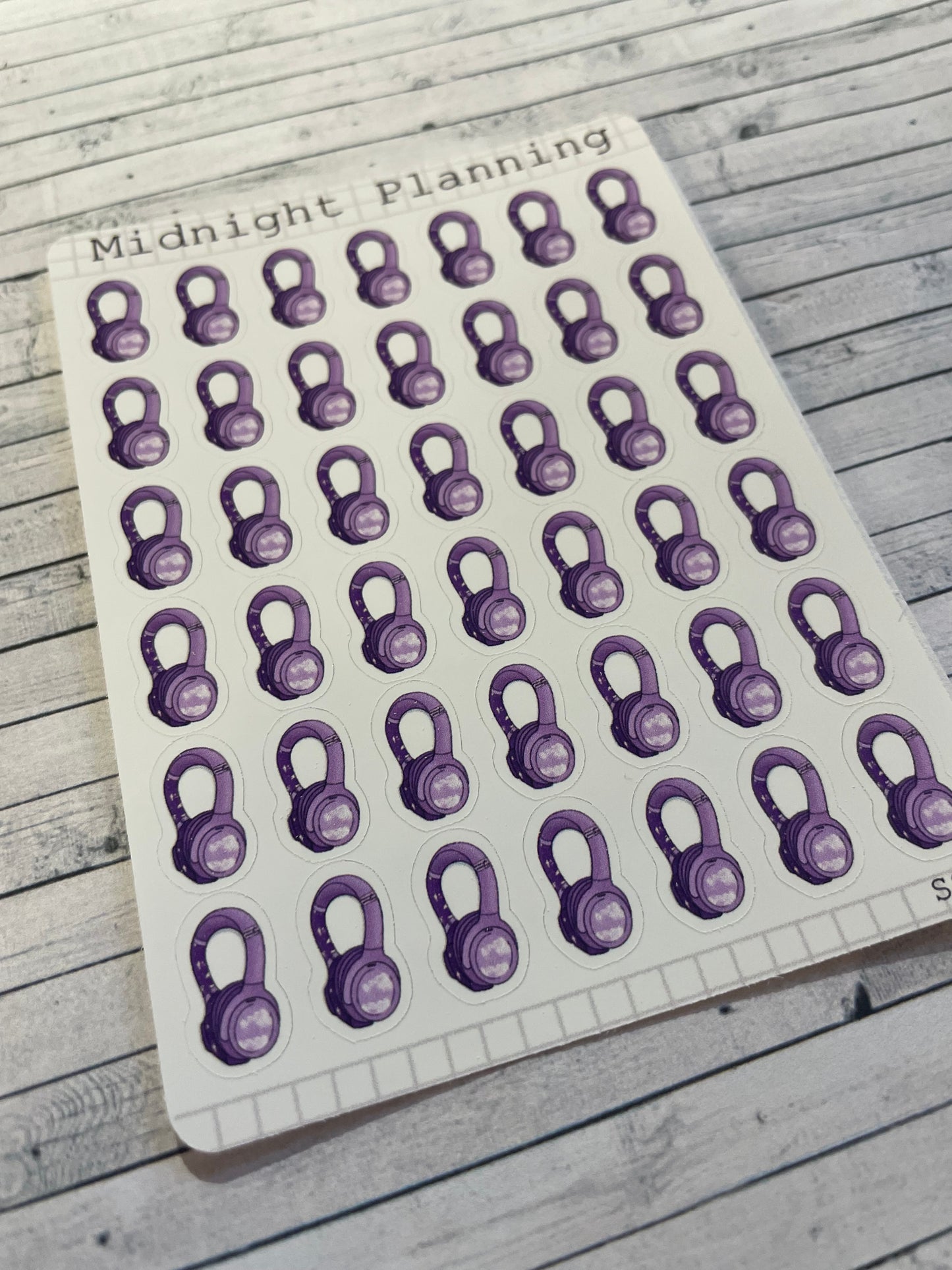 Purple Sky Headphones