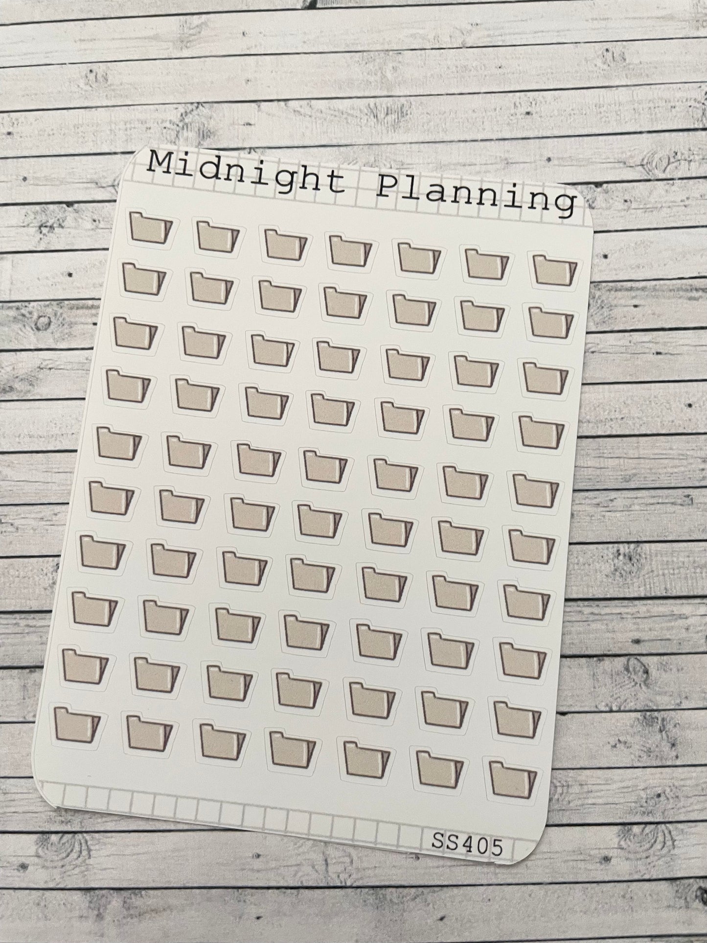 Work Folder Mini Bullet Point, Functional and Handmade Planner Sticker Sheets