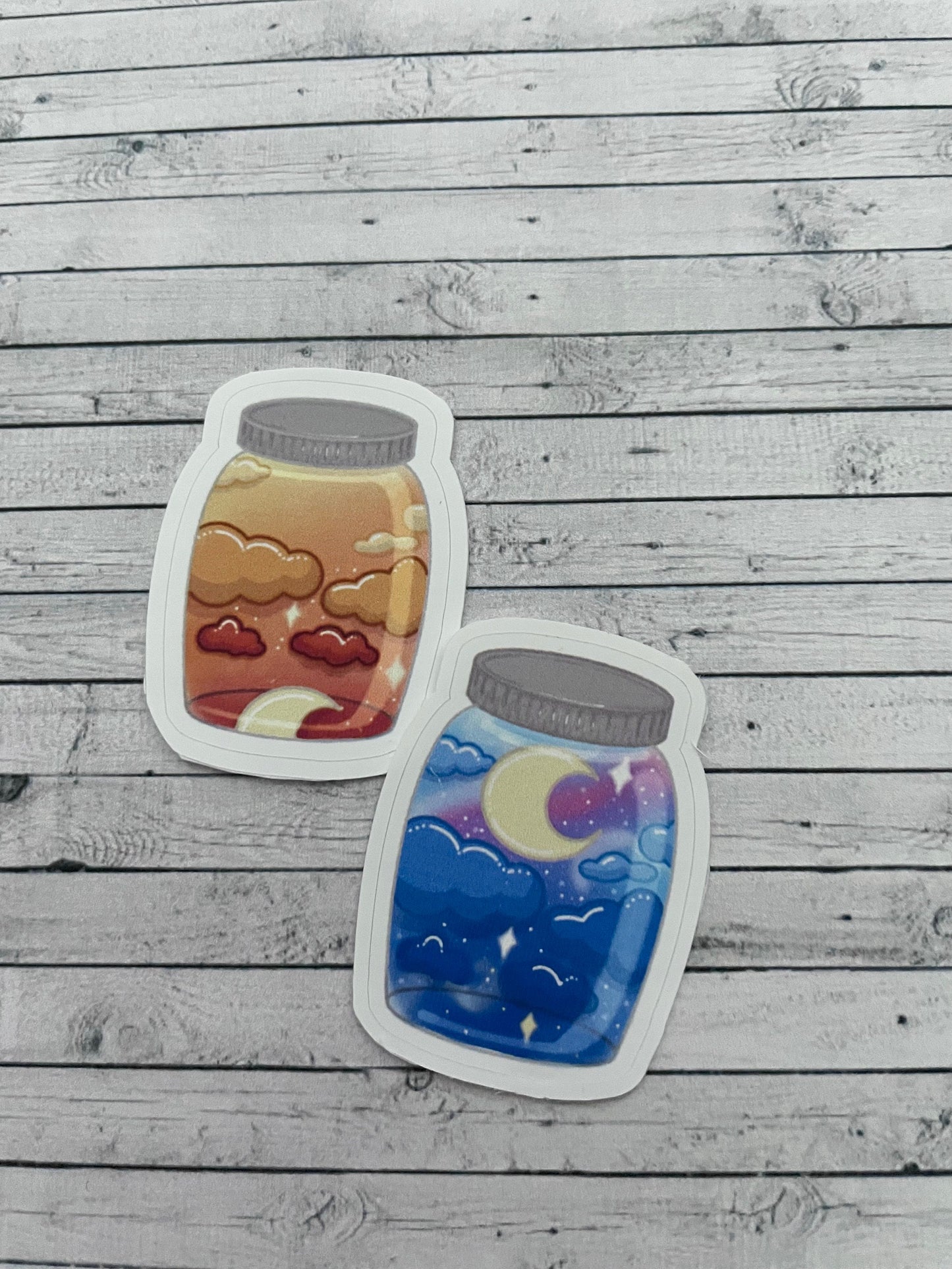 Sunset and Night Sky