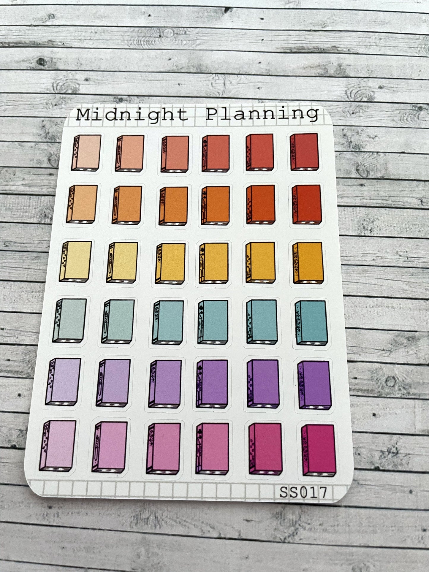 Notebooks With Decorated Spines, Mini