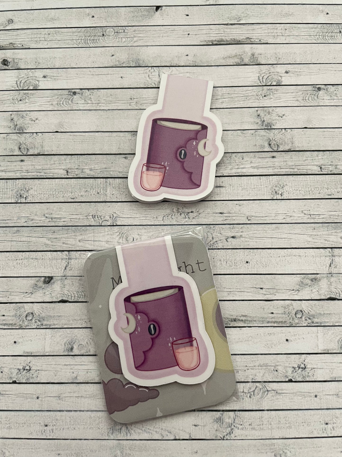 Planner Magnetic Bookmark, Hand Designed and Made at Home