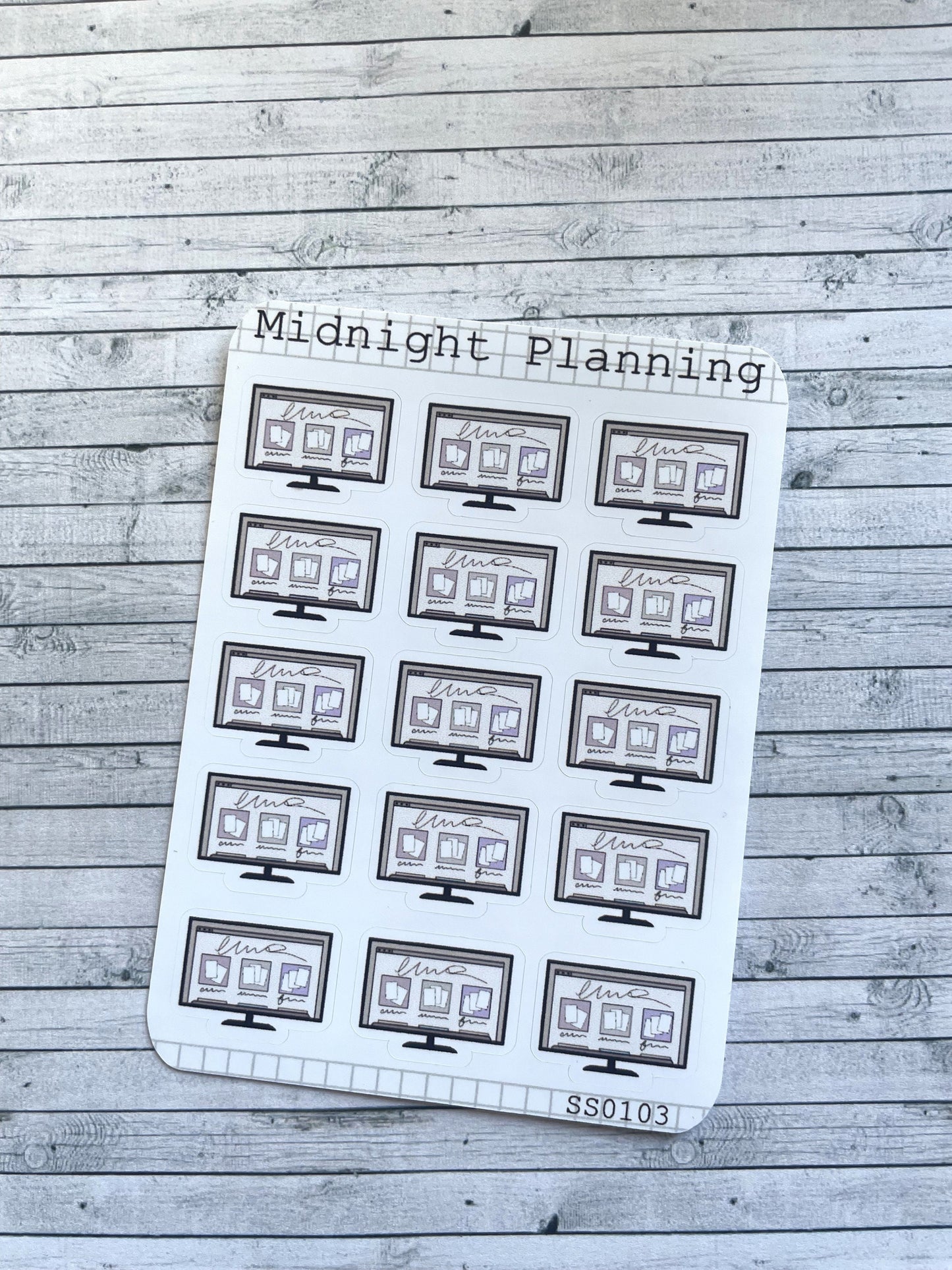 Desktop Computer Stickers