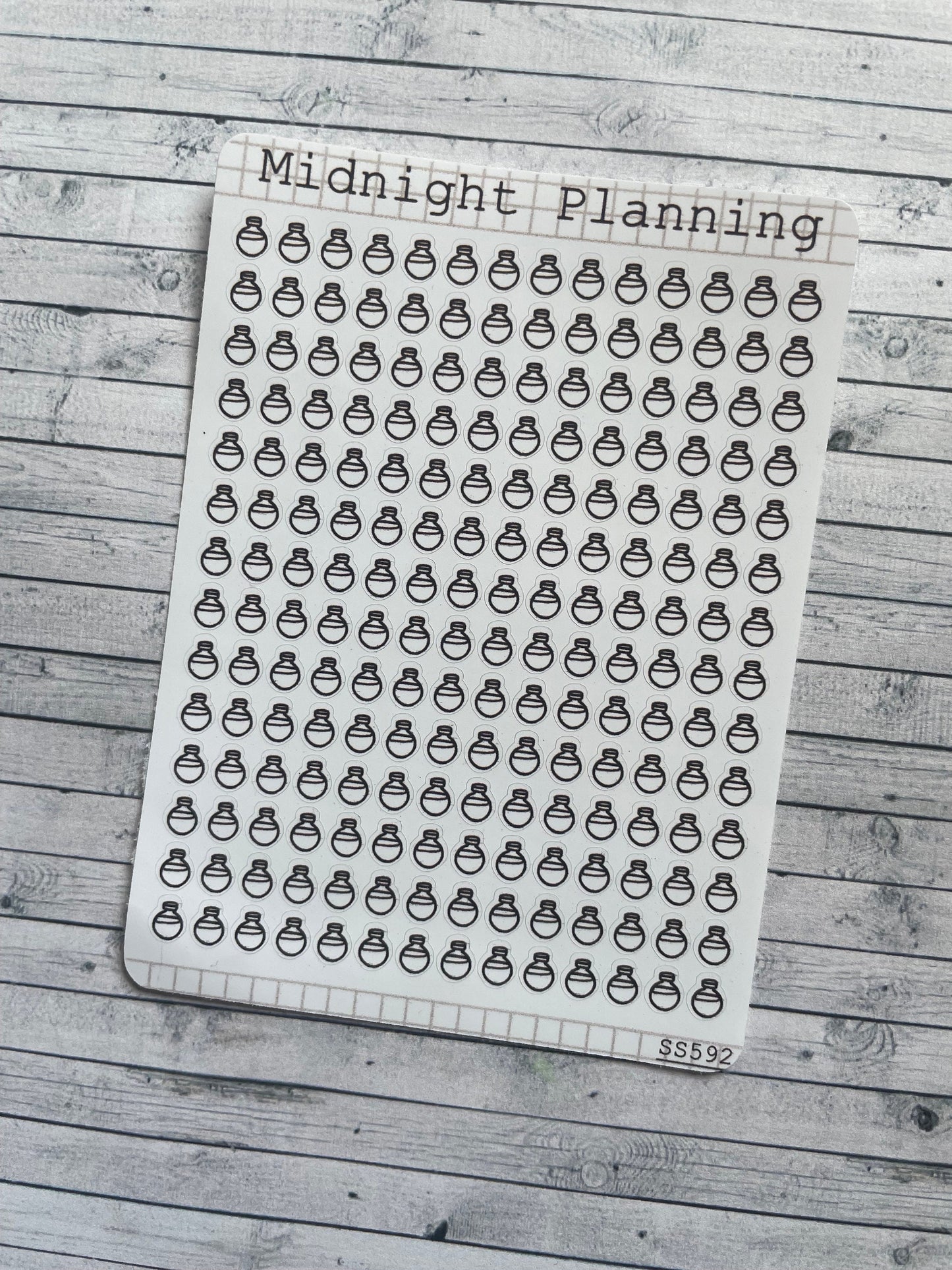 Ink Jar Simple Bullet Points Sticker Sheet