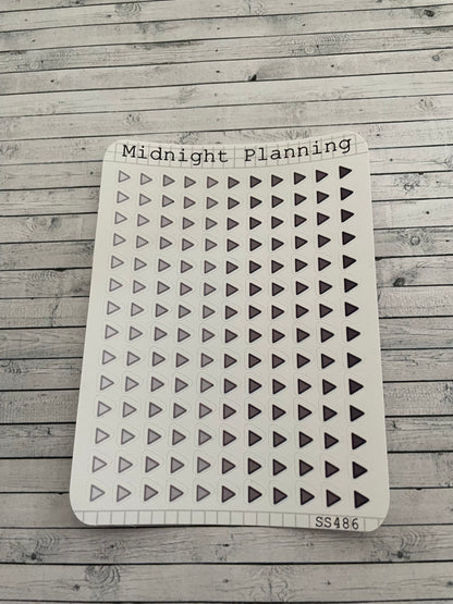 Arrow Bullet Points Sticker Sheet