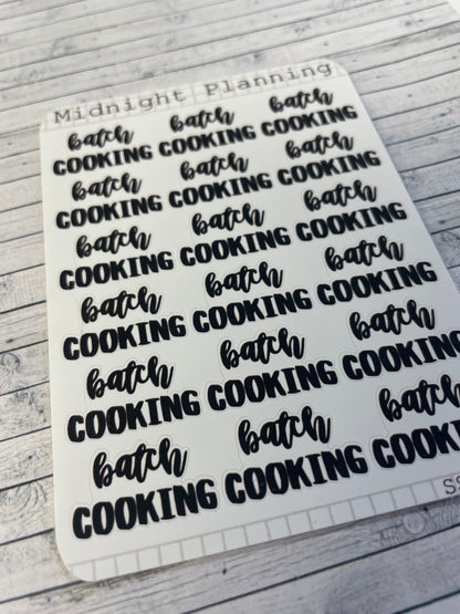 Batch Cooking Sticker Sheet