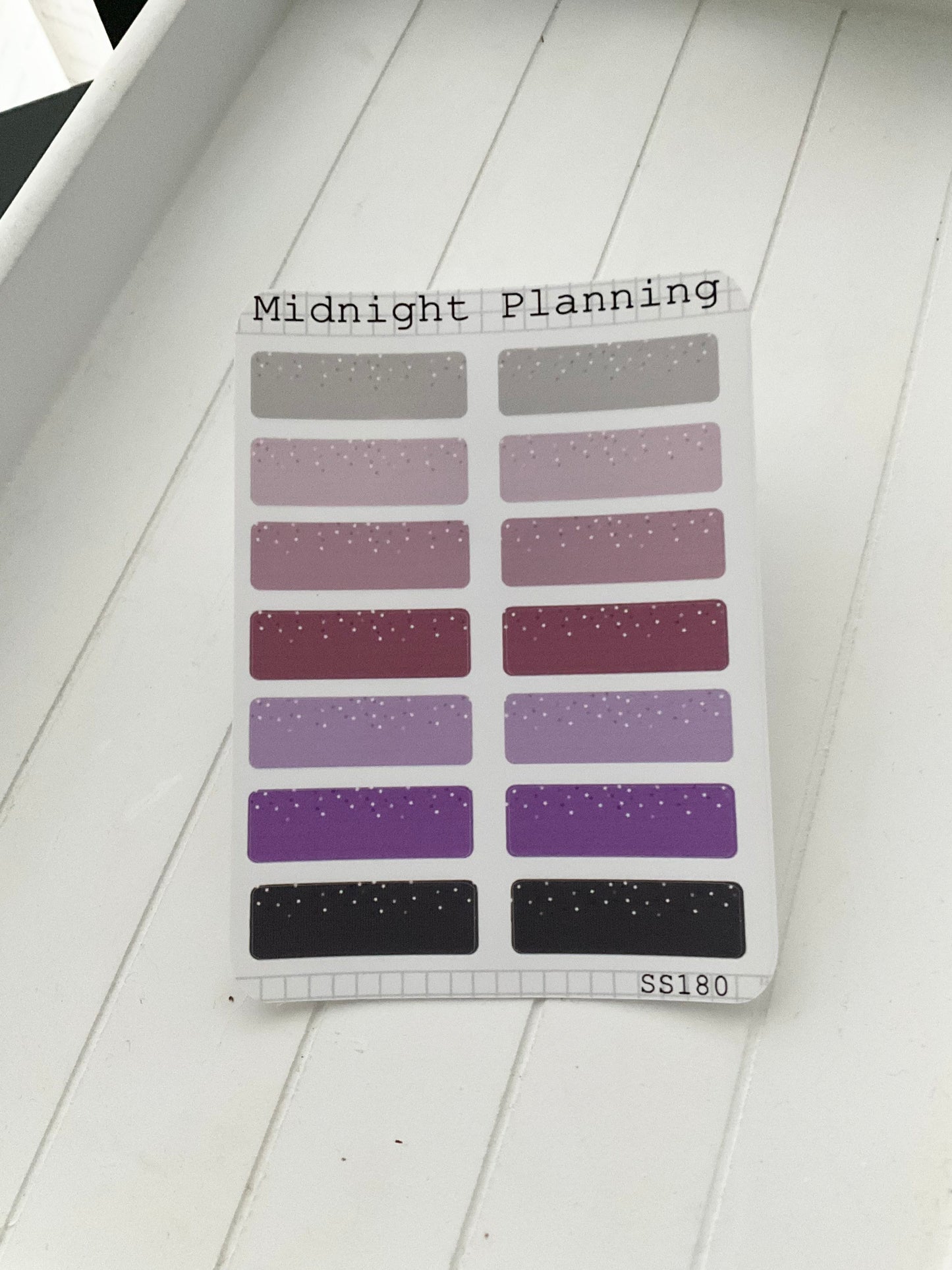 Box Stickers With Raining Stars