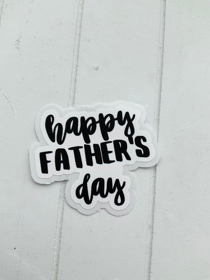 Happy Parents / Mothers / Fathers Day!  Functional and Handmade Planner Die Cut Title Sticker
