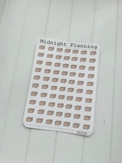 Parcel and Delivery Marker Stickers, Functional and Handmade Stickers