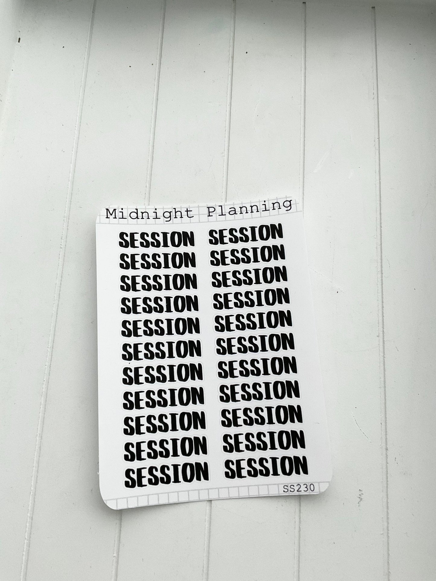 Session, Script Allocators and Titles That Are Functional and Handmade Planner Sticker Sheets