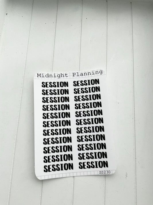 Session, Script Allocators and Titles That Are Functional and Handmade Planner Sticker Sheets