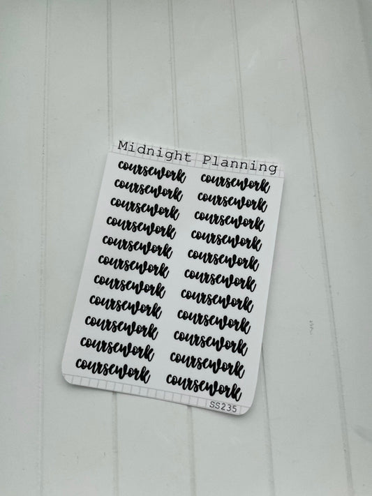 Coursework, Script Allocators and Titles That Are Functional and Handmade Planner Sticker Sheets