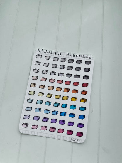 Parcel and Delivery Marker Stickers, Functional and Handmade Stickers
