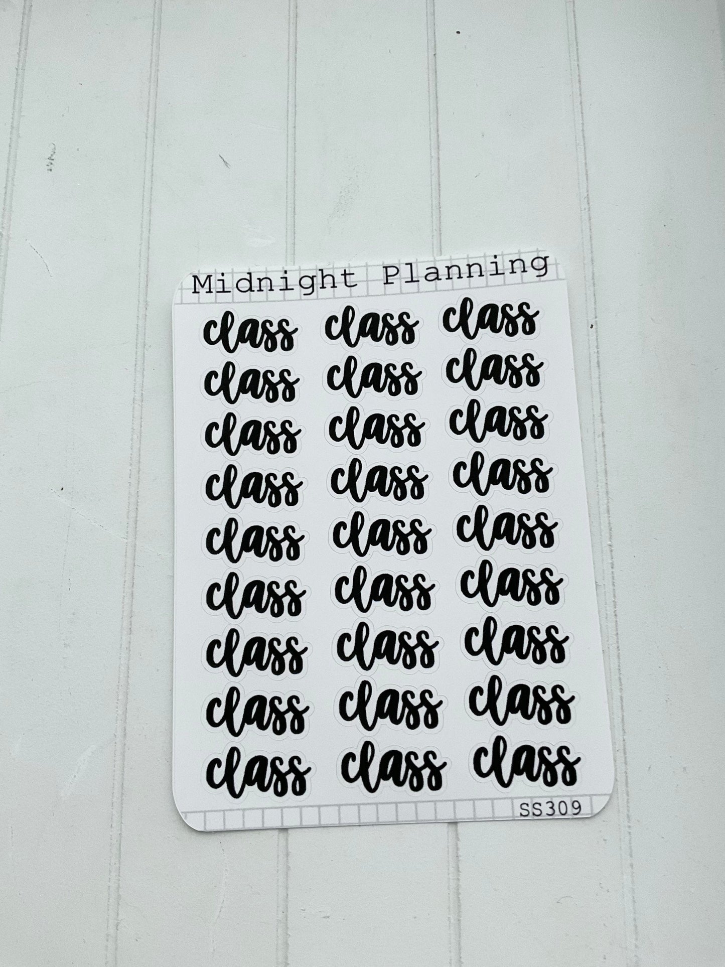 Class, Script Allocators and Titles That Are Functional and Handmade Planner Sticker Sheets