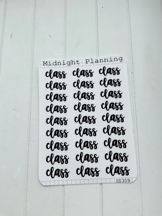 Class, Script Allocators and Titles That Are Functional and Handmade Planner Sticker Sheets