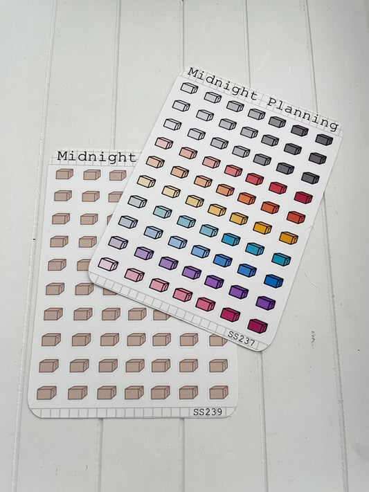 Parcel and Delivery Marker Stickers, Functional and Handmade Stickers