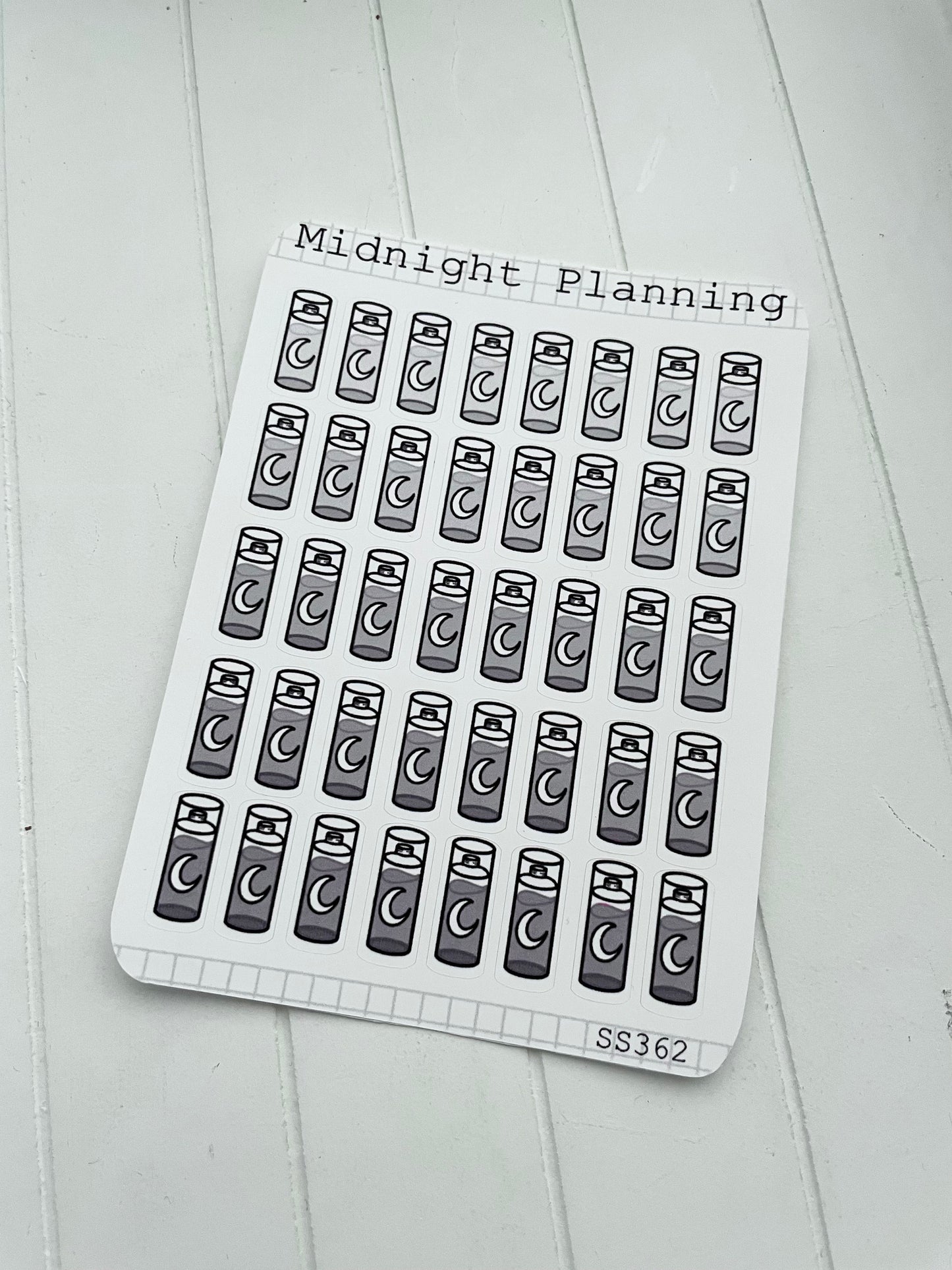 Water Bottle Stickers, Functional and Handmade Planner Sticker Sheets