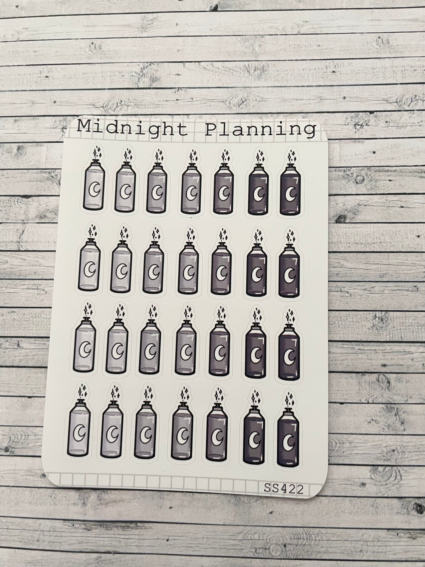 Fairy Liquid Inspired Bottles, Functional and Handmade Planner Sticker Sheets