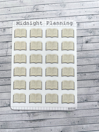 Notebook, Functional and Handmade Stickers