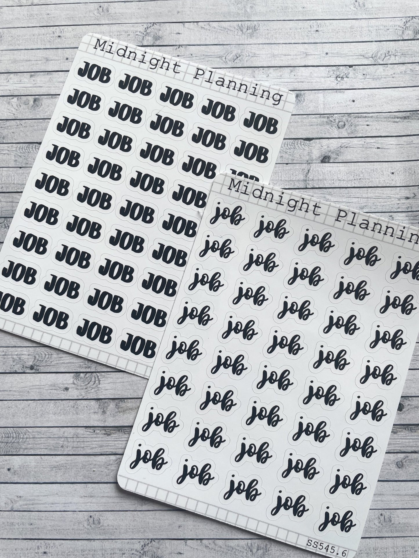 Job, Script Allocators and Titles That Are Functional and Handmade Planner Sticker Sheets