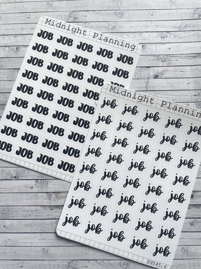 Job, Script Allocators and Titles That Are Functional and Handmade Planner Sticker Sheets