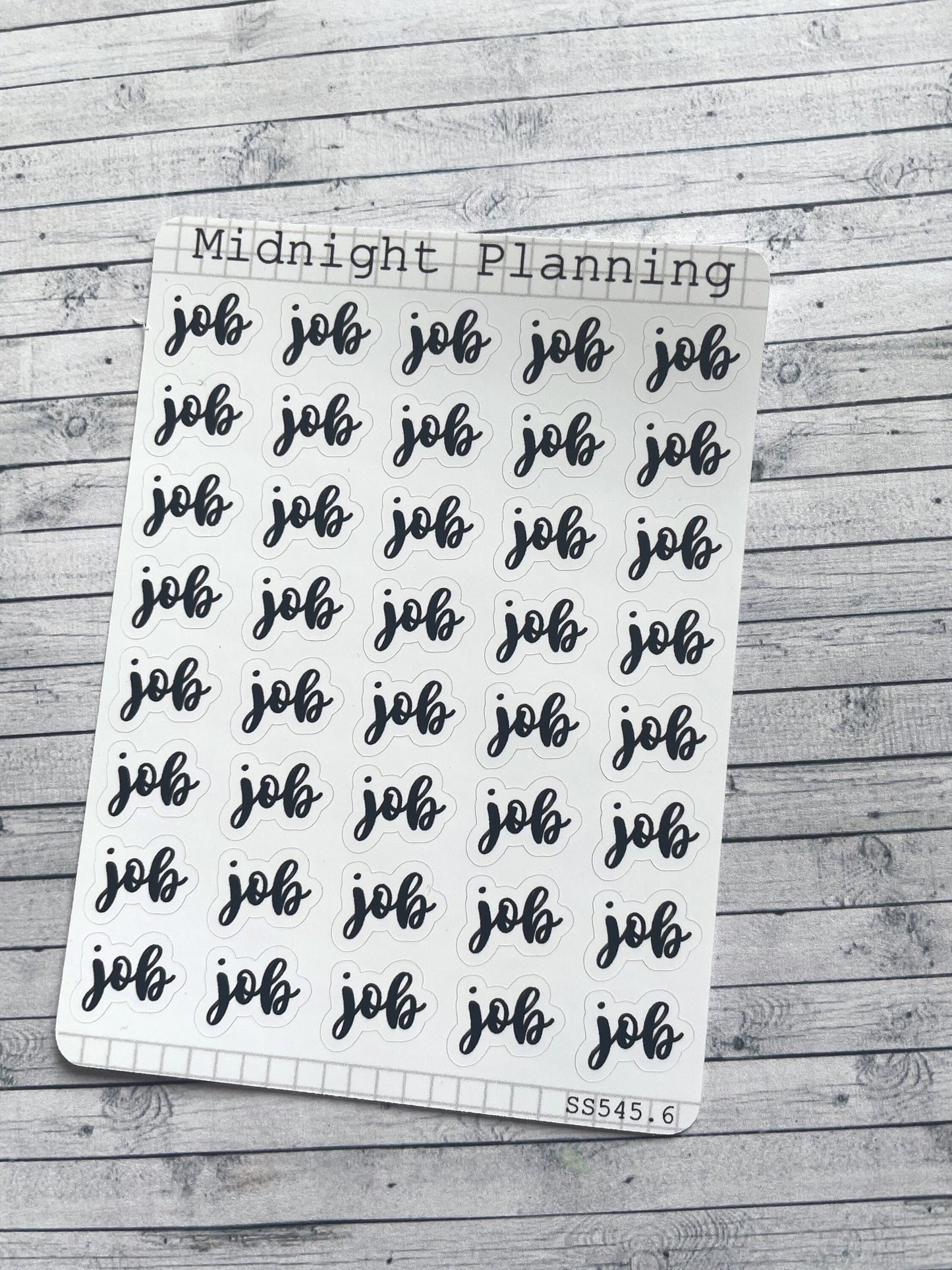 Job, Script Allocators and Titles That Are Functional and Handmade Planner Sticker Sheets