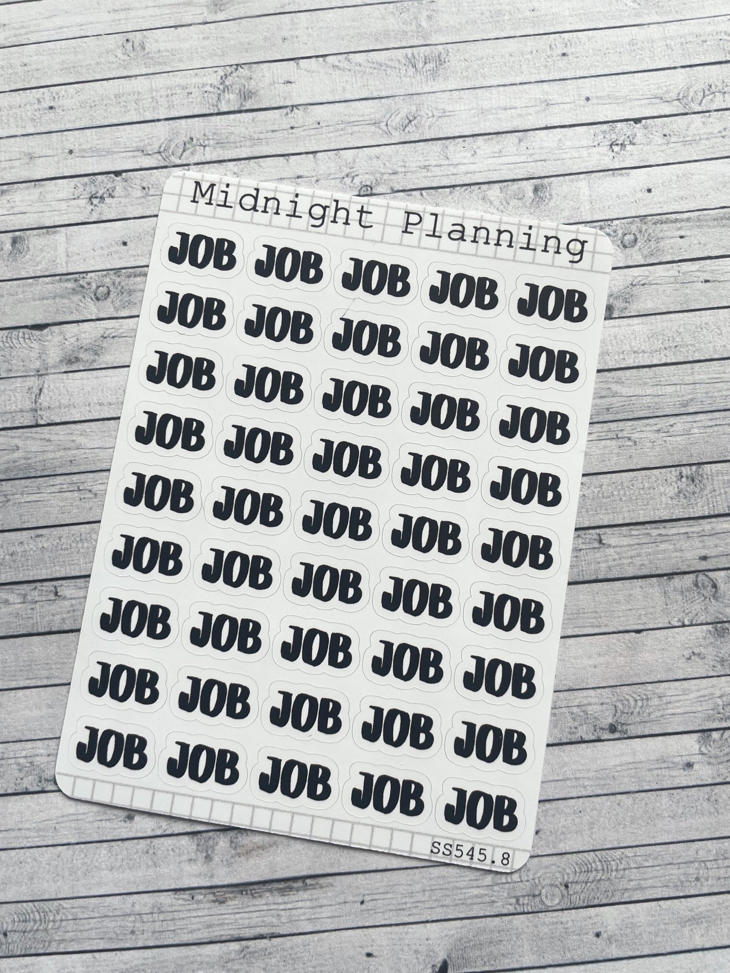 Job, Script Allocators and Titles That Are Functional and Handmade Planner Sticker Sheets