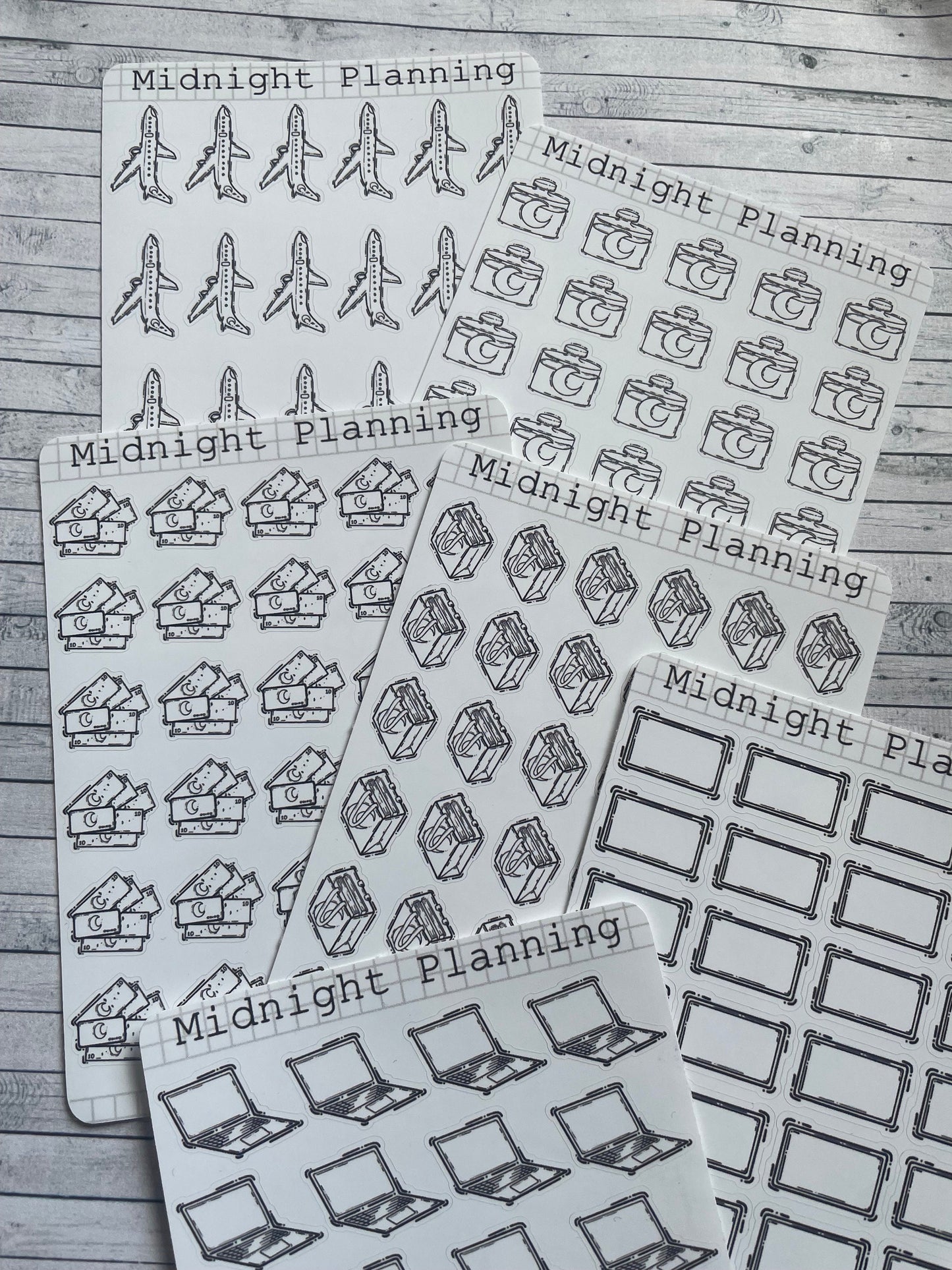 Icon Stickers Stickers Part Two, Functional and Handmade Stickers