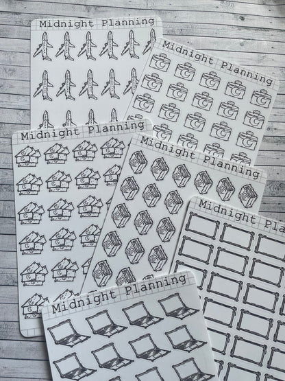 Icon Stickers Stickers Part Two, Functional and Handmade Stickers