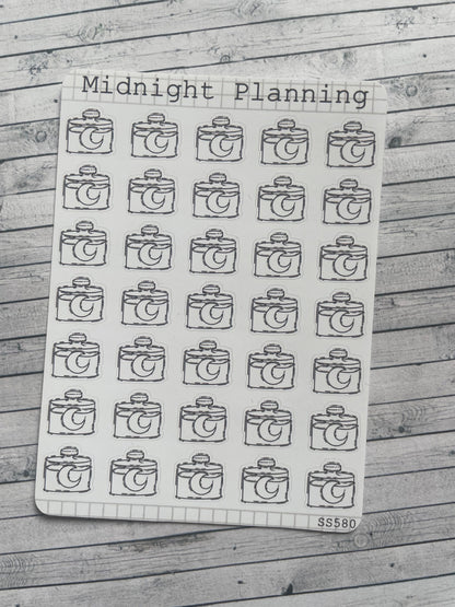 Icon Stickers Stickers Part Two, Functional and Handmade Stickers