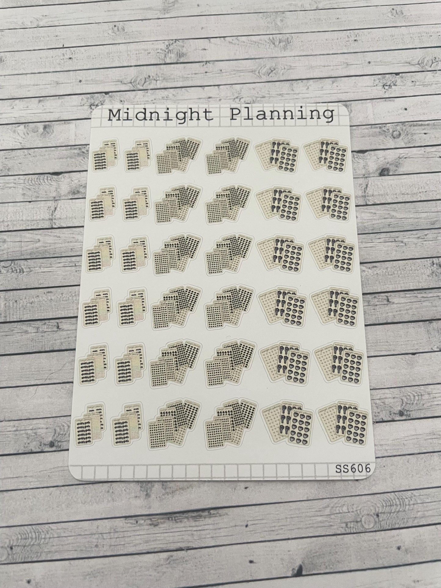 Sticker Sheet, Cute Plannner, That Are Functional and Handmade Planner Sticker Sheets