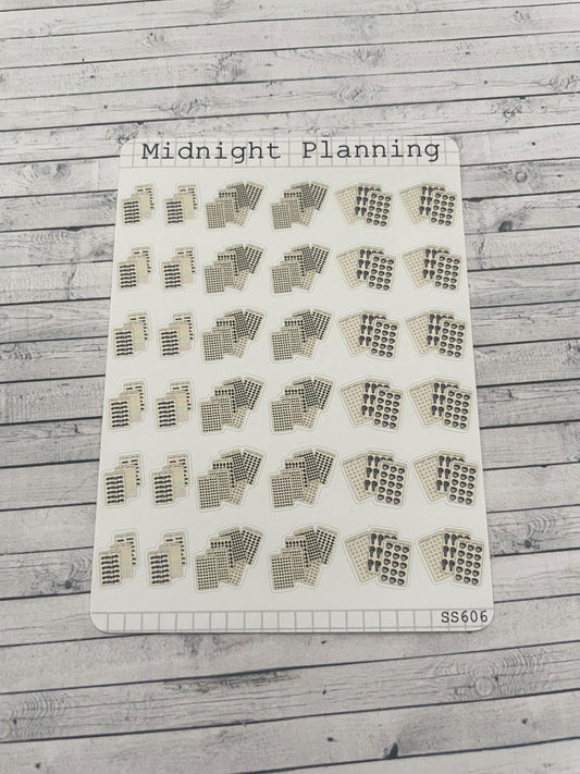 Sticker Sheet, Cute Plannner, That Are Functional and Handmade Planner Sticker Sheets